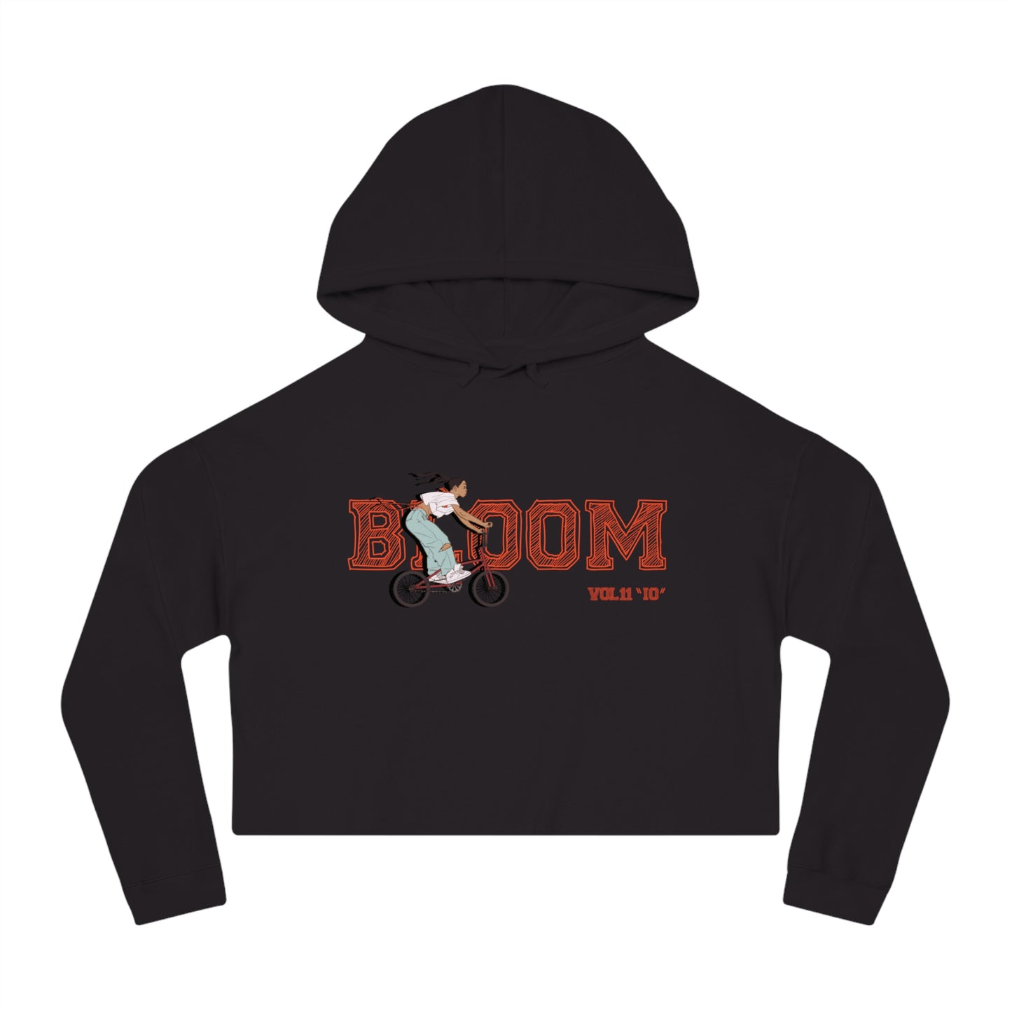 Vol 11 "io" Cropped Hoodie