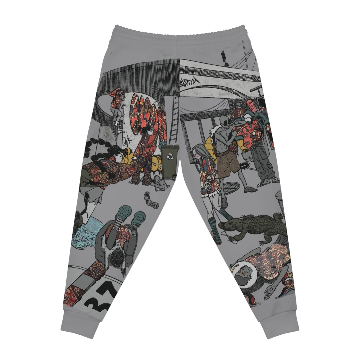 AQSLE Full Print - Unisex Athletic Joggers