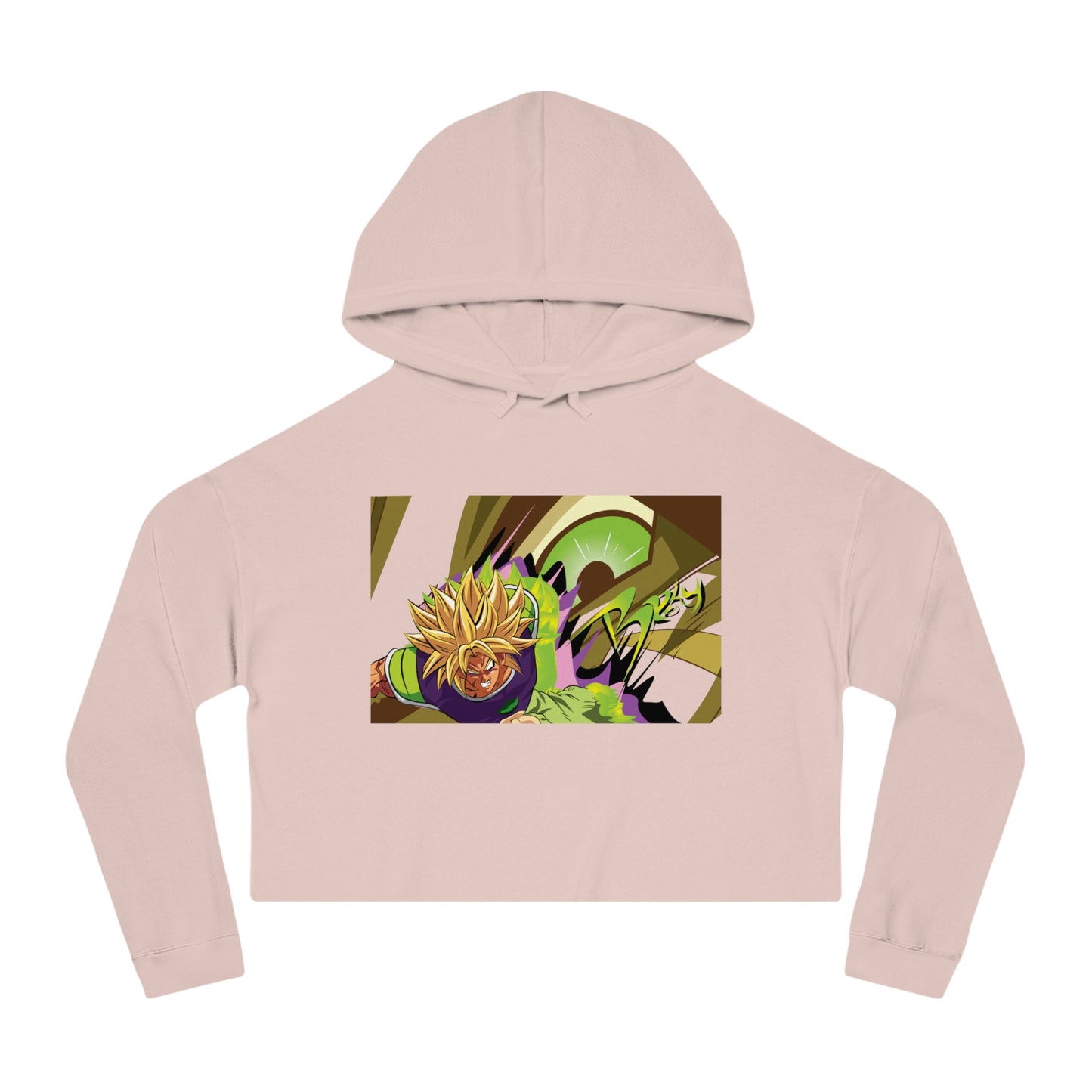 "Bro Bro Super" Cropped Hoodie