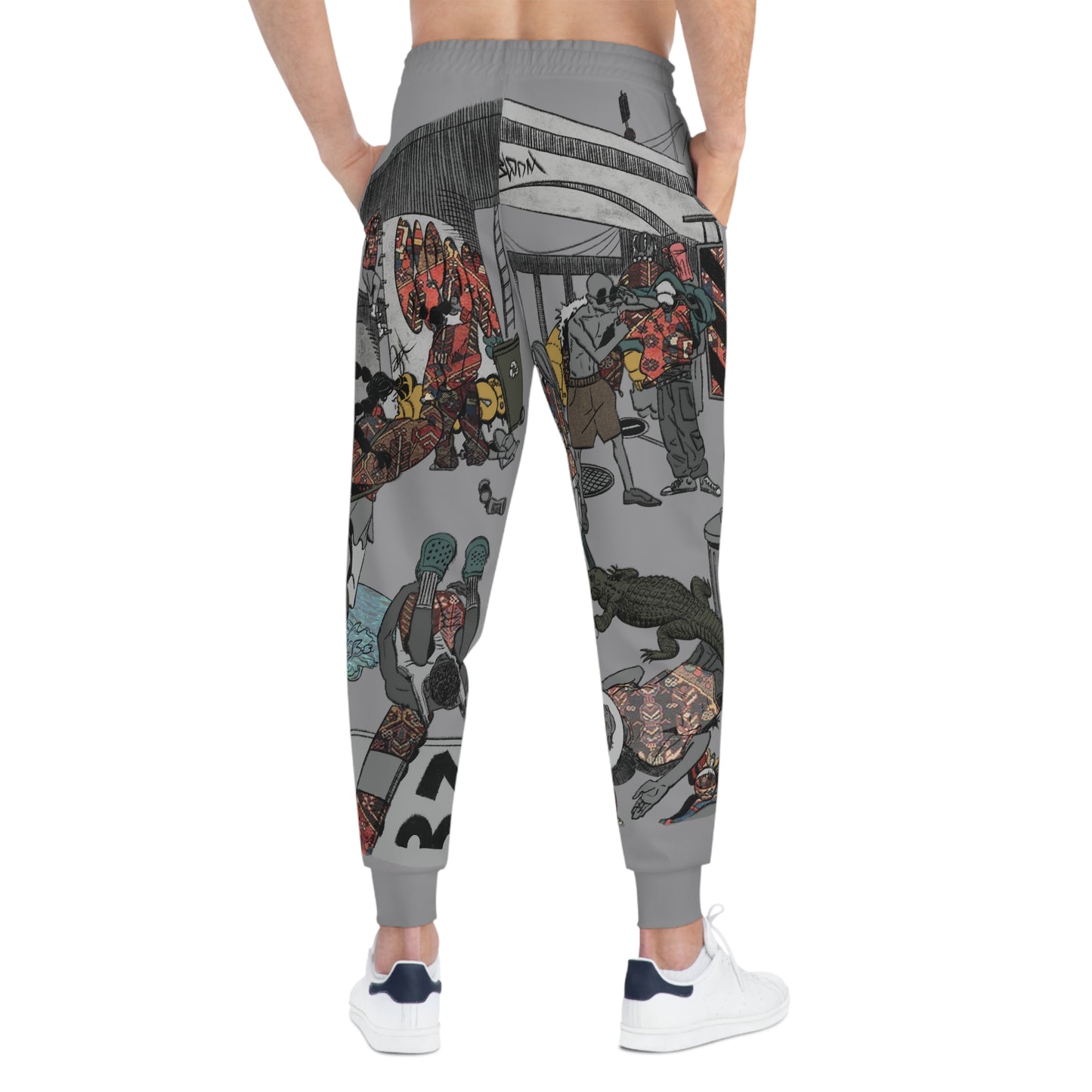 AQSLE Full Print - Unisex Athletic Joggers