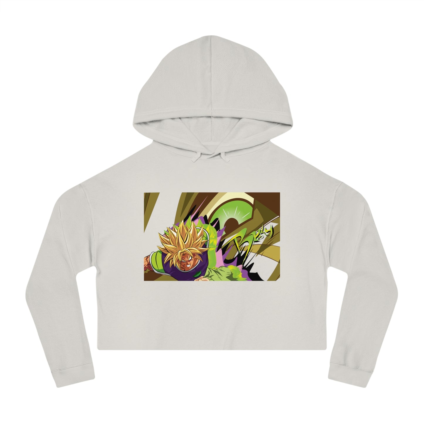 "Bro Bro Super" Cropped Hoodie