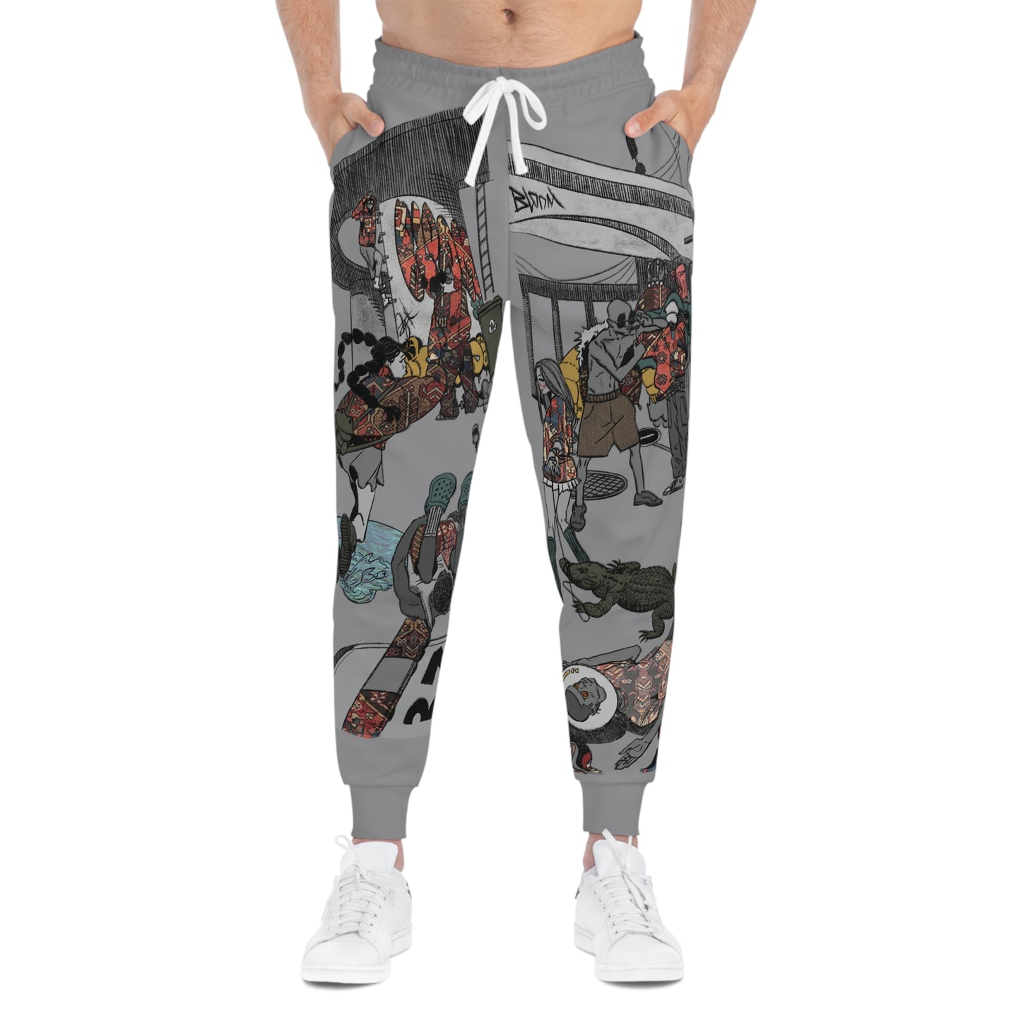 AQSLE Full Print - Unisex Athletic Joggers