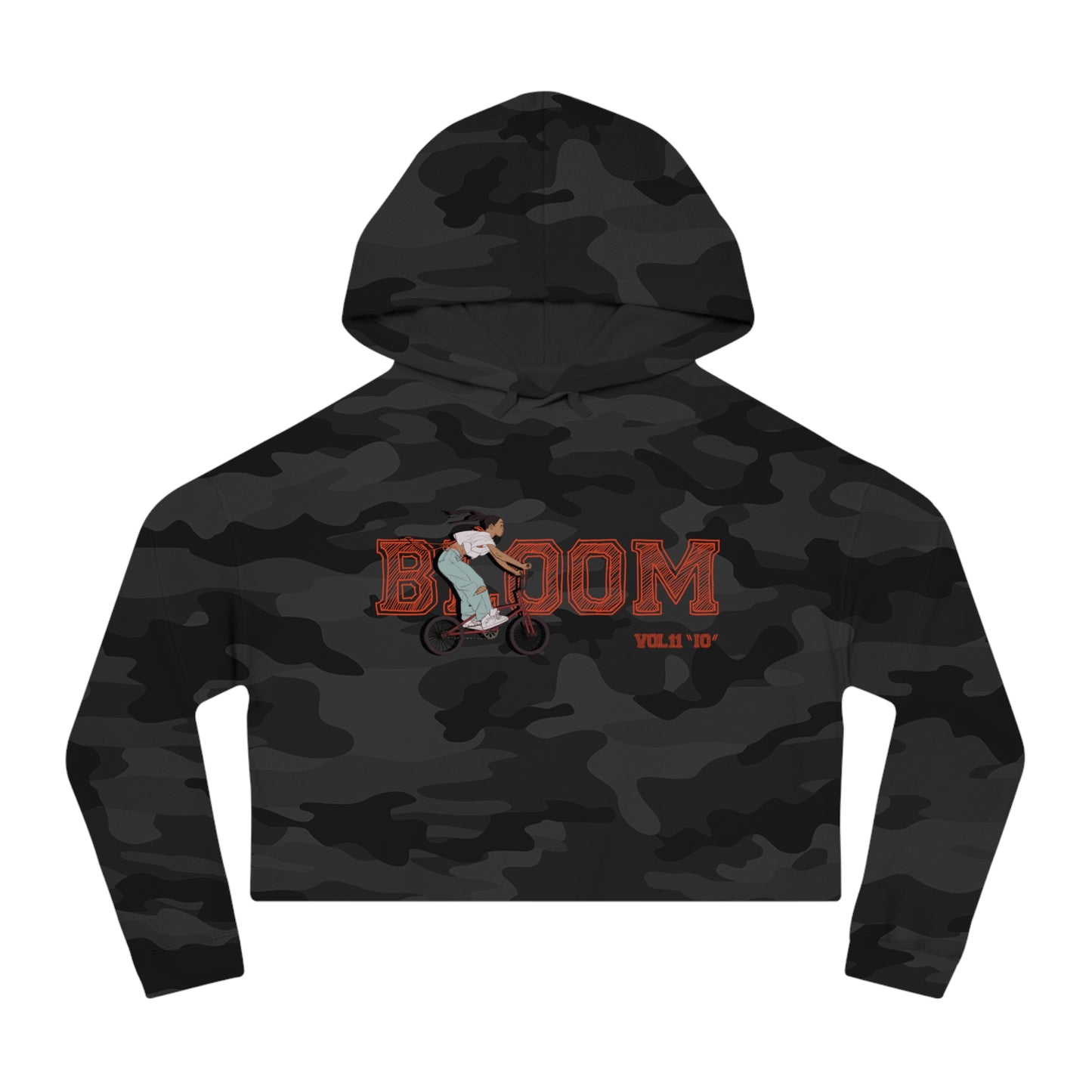 Vol 11 "io" Cropped Hoodie