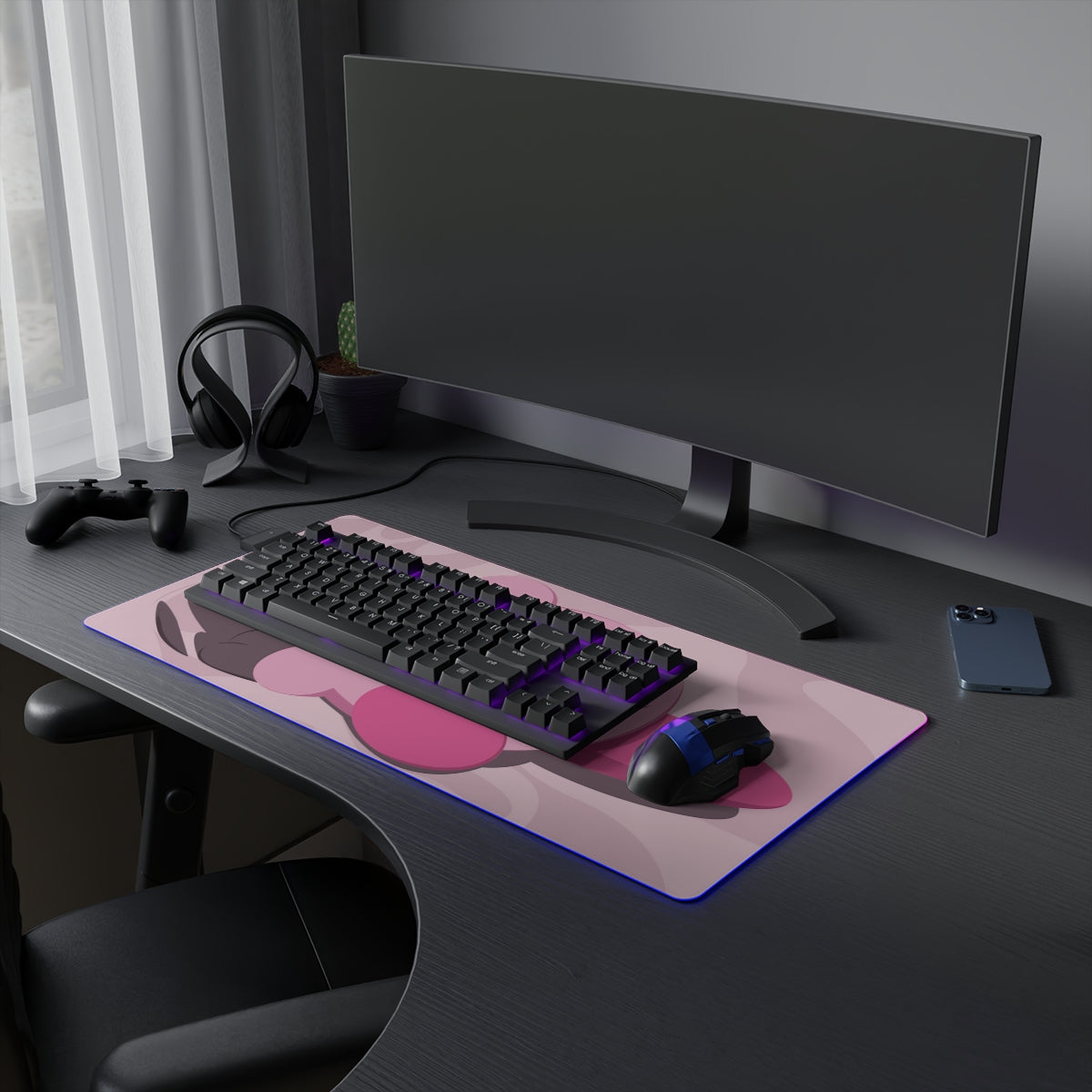 "Dream Slide" LED Gaming Mouse Pad