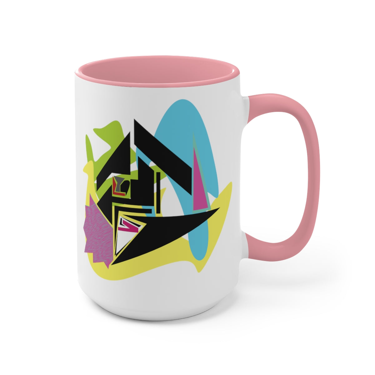 Dream's Ability x Piranha Mama Two-Tone Coffee Mugs, 15oz