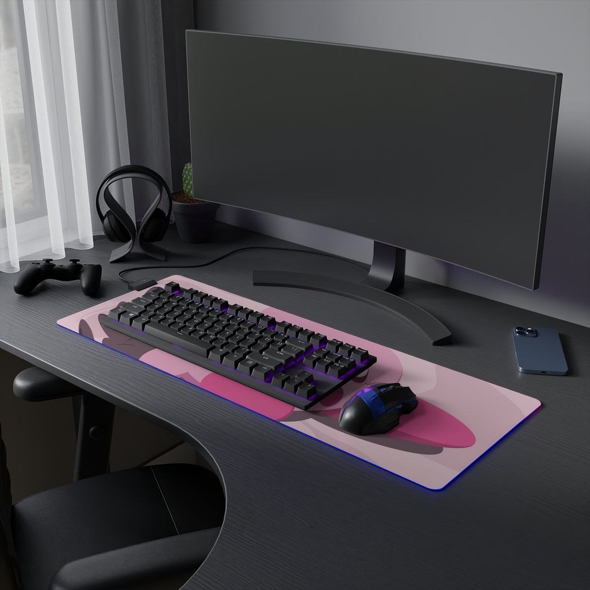 "Dream Slide" LED Gaming Mouse Pad