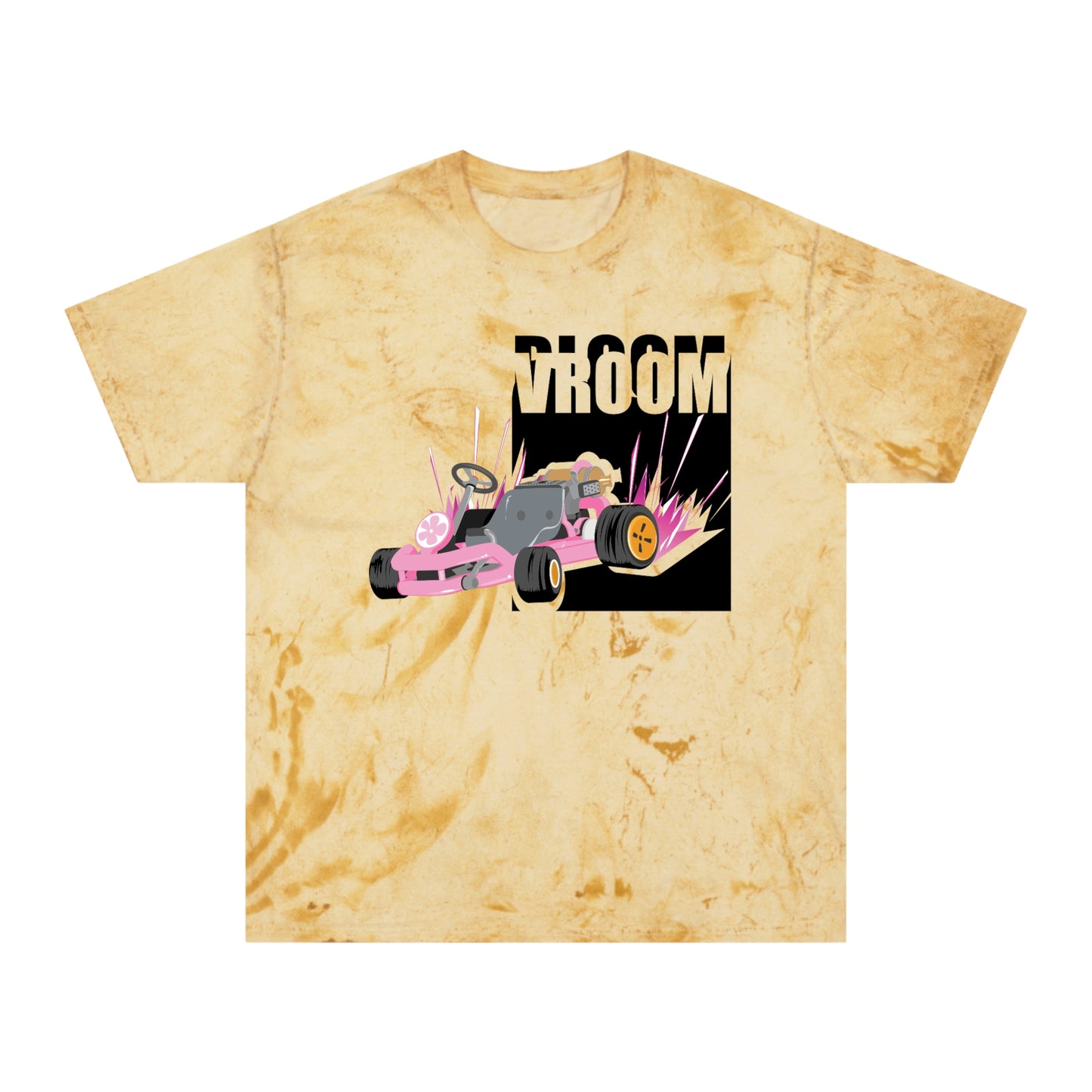 Vroom Bloom Tye dye T-Shirt