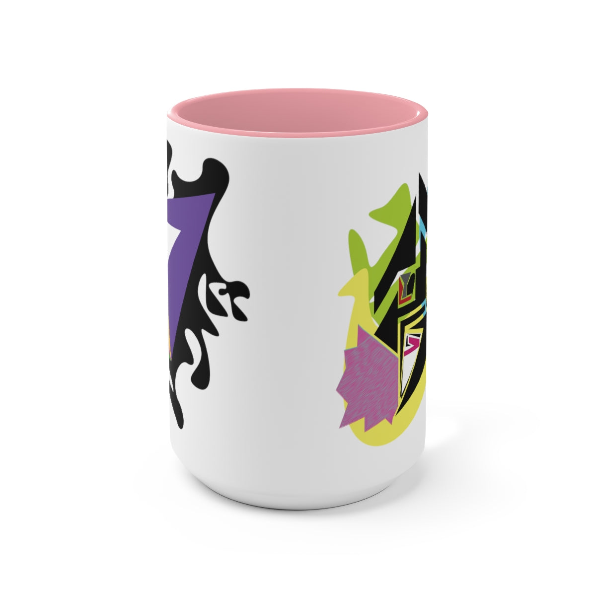 Dream's Ability x Piranha Mama Two-Tone Coffee Mugs, 15oz