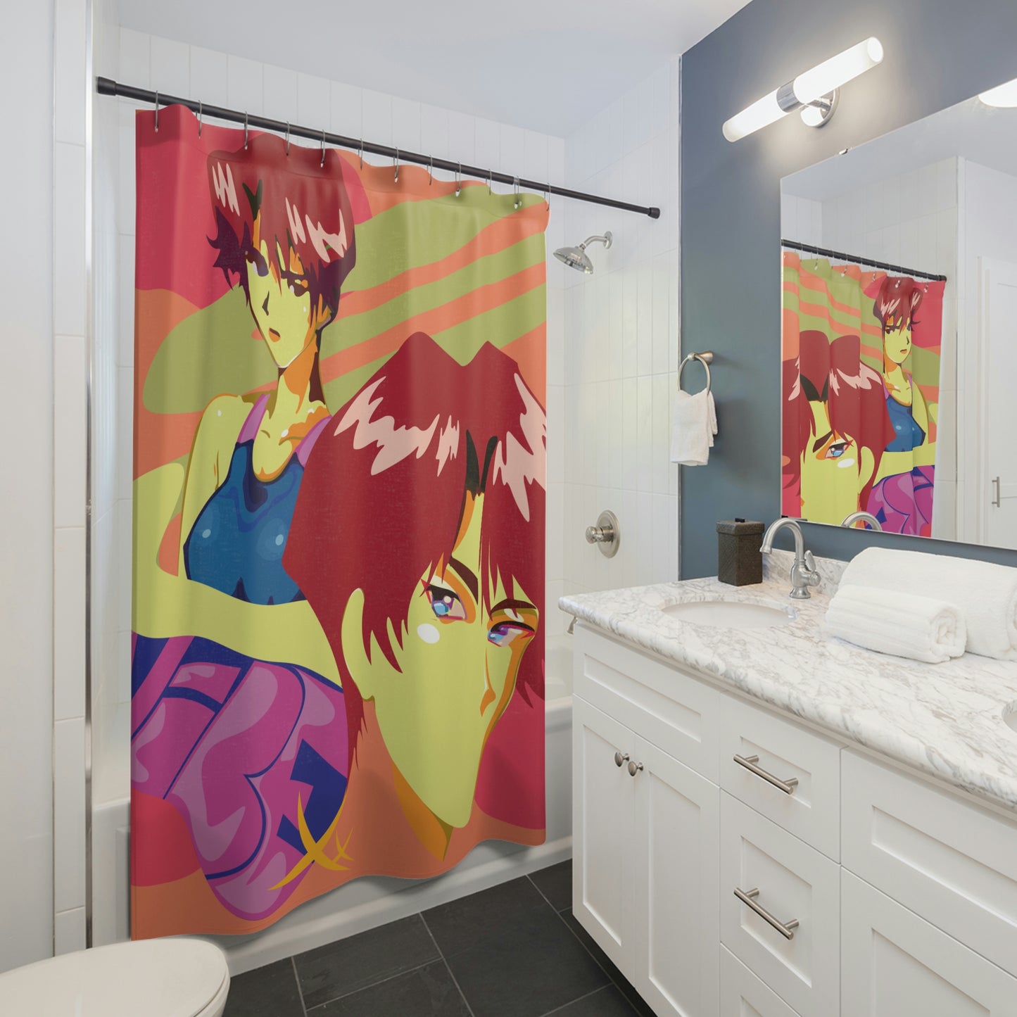"GB Vixen 2" Shower Curtains