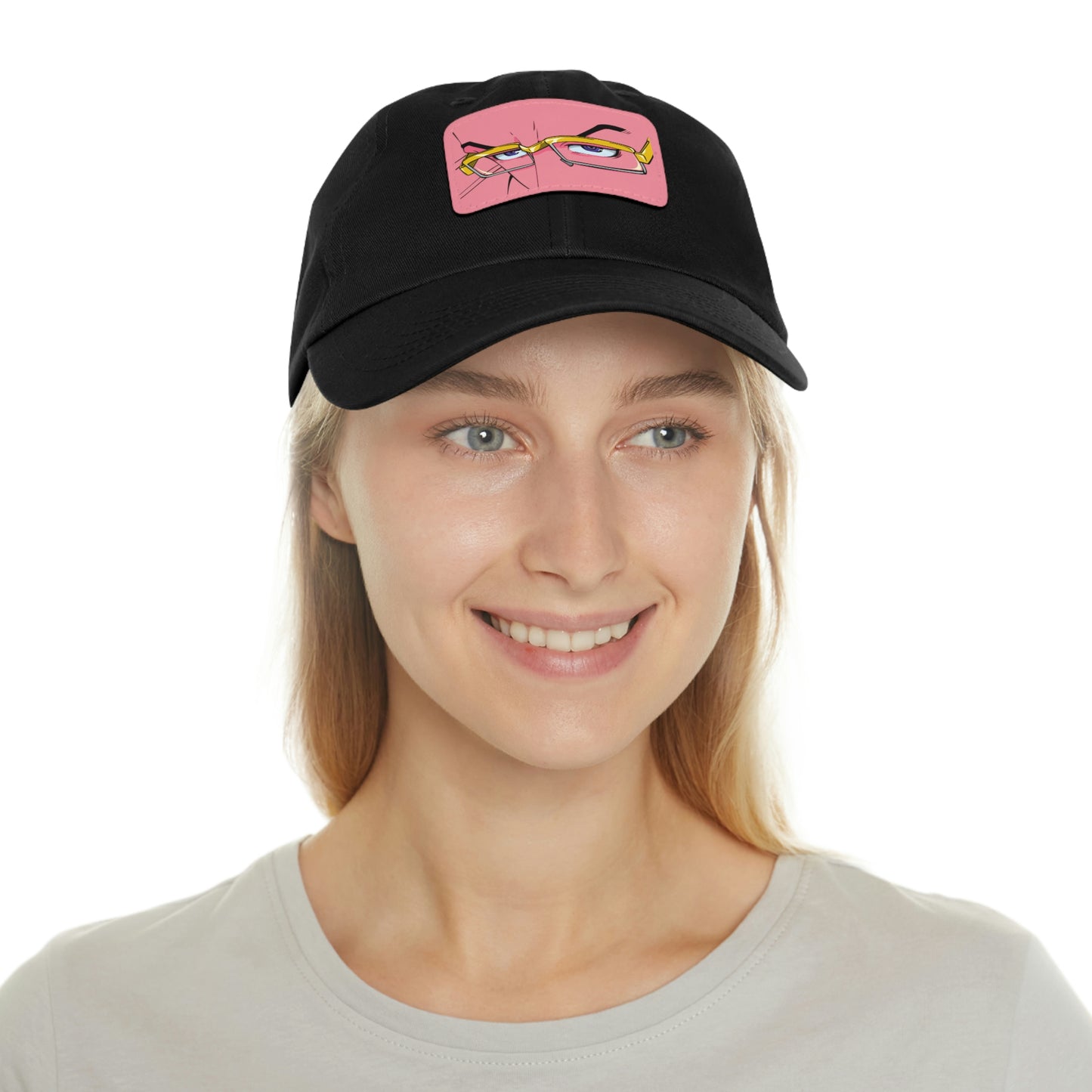 "Strategy" Dad Hat with Leather Patch