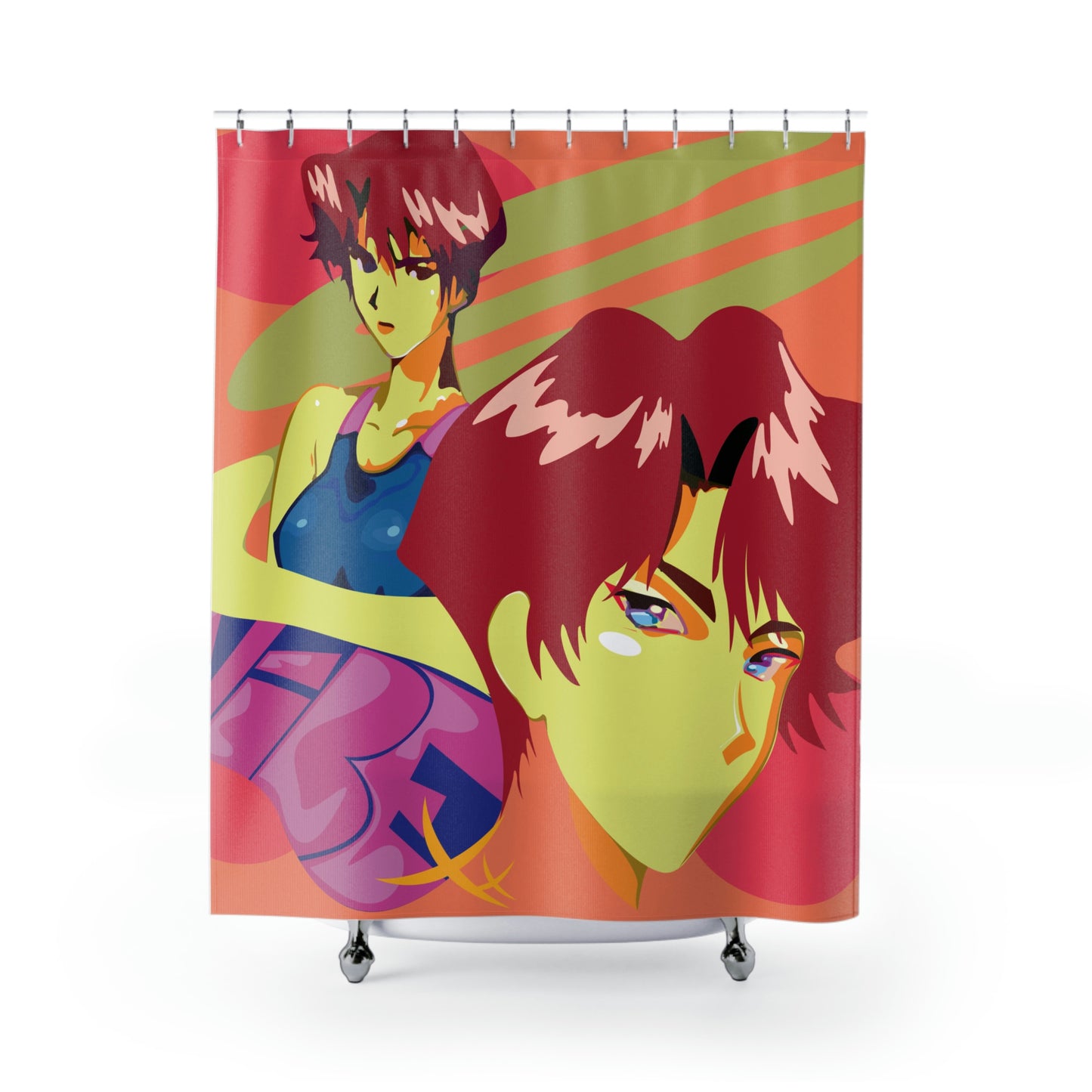 "GB Vixen 2" Shower Curtains