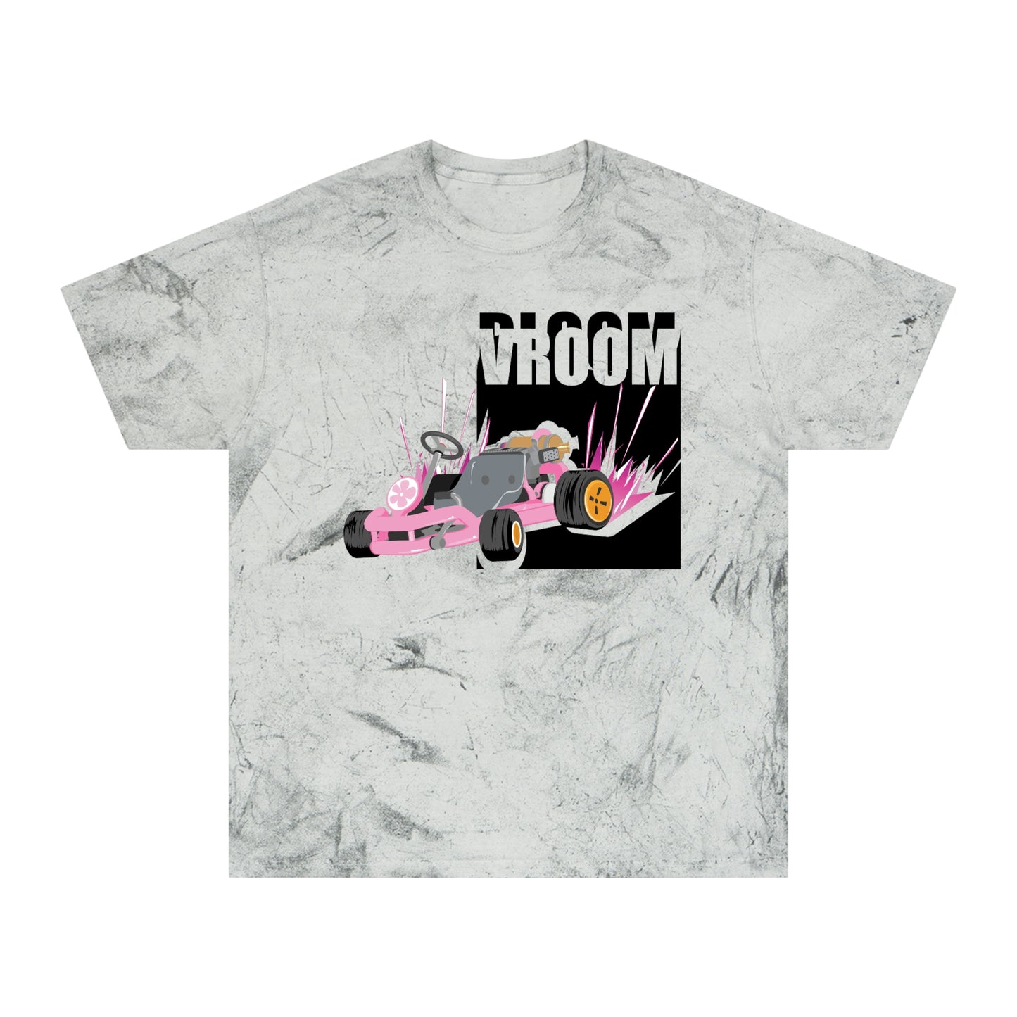 Vroom Bloom Tye dye T-Shirt