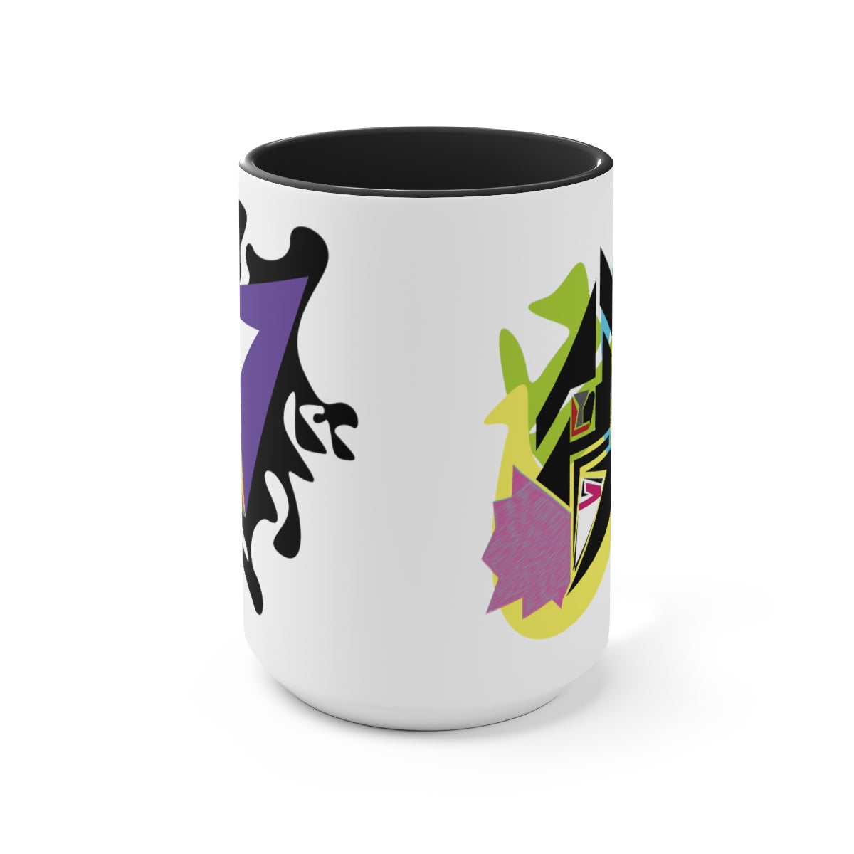 Dream's Ability x Piranha Mama Two-Tone Coffee Mugs, 15oz