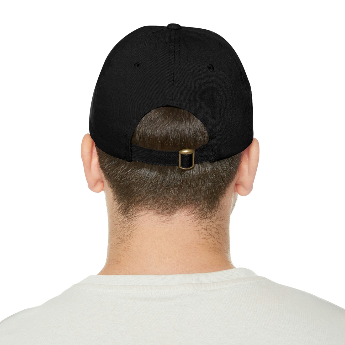 "Strategy" Dad Hat with Leather Patch
