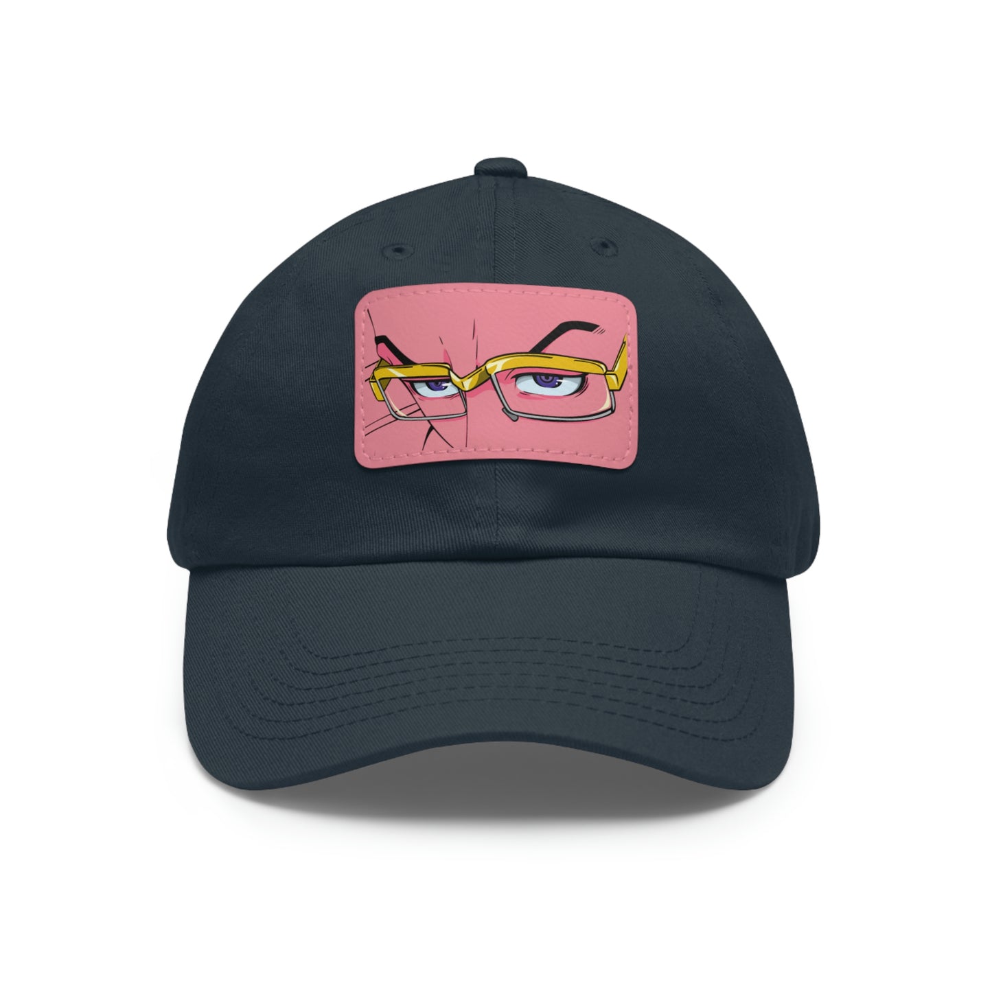 "Strategy" Dad Hat with Leather Patch