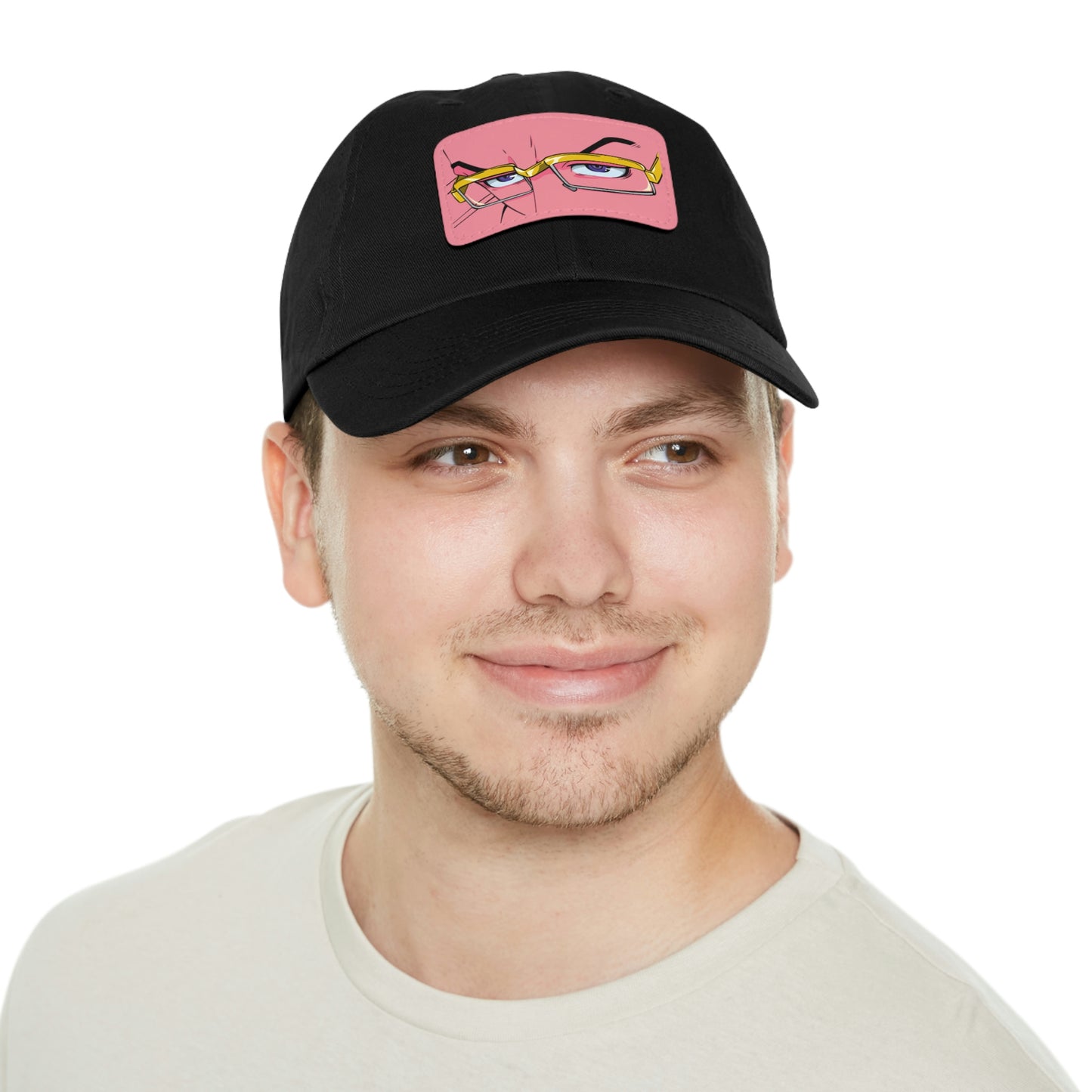 "Strategy" Dad Hat with Leather Patch
