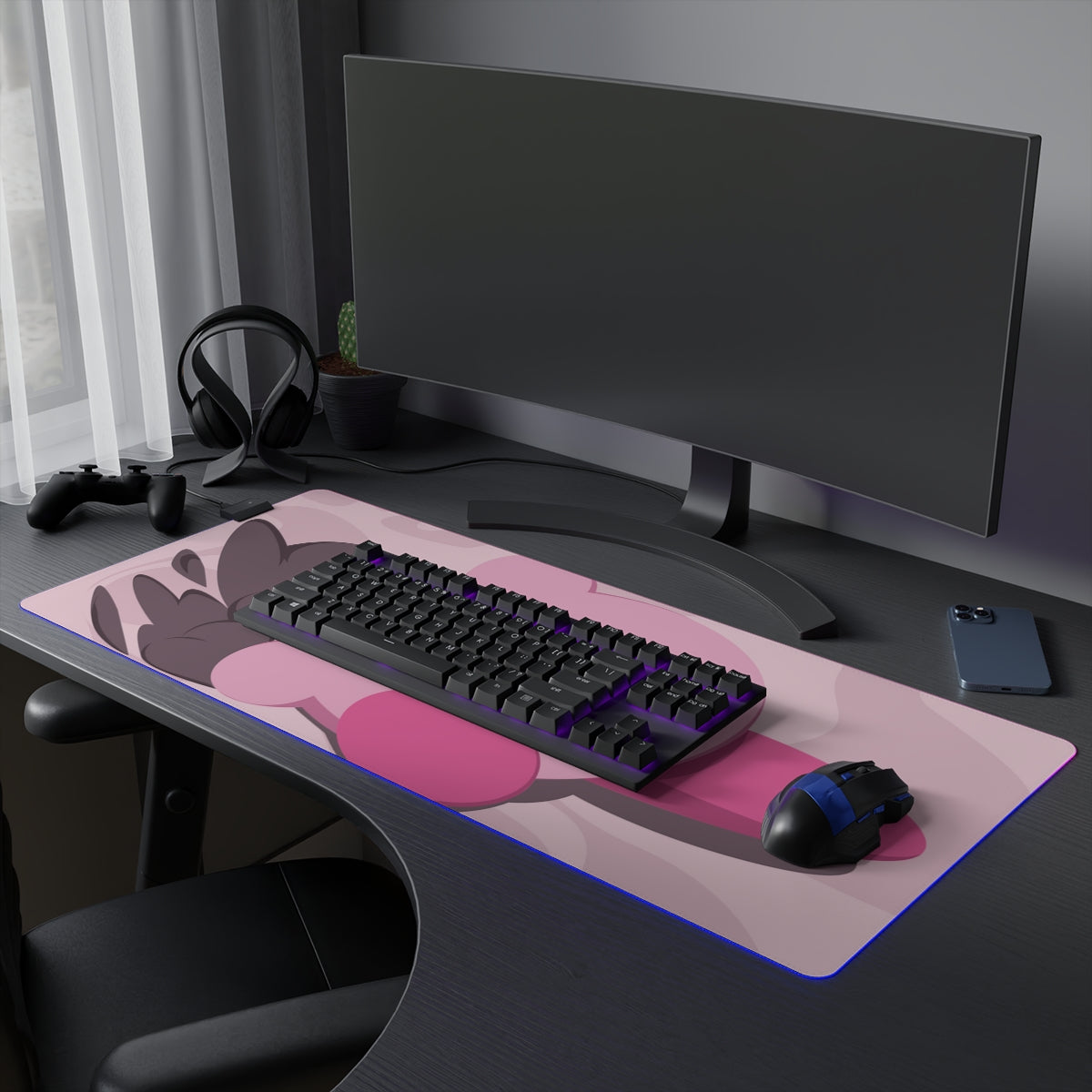"Dream Slide" LED Gaming Mouse Pad