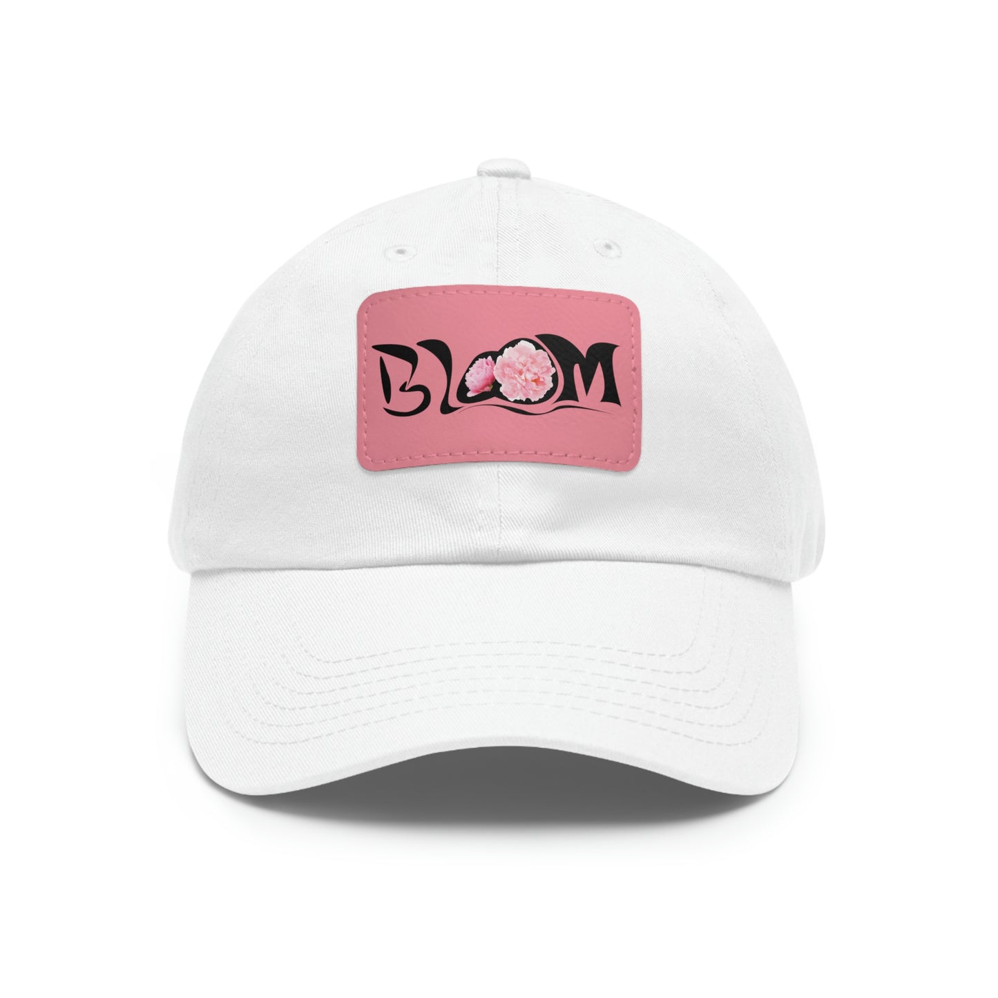 "Bloom" Dad Hat with Leather Patch