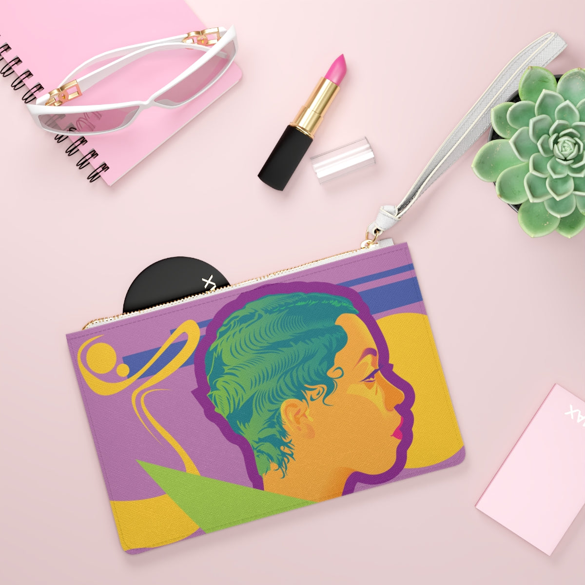 Wavy Clutch Bag