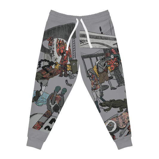 AQSLE Full Print - Unisex Athletic Joggers