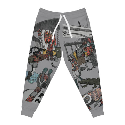 AQSLE Full Print - Unisex Athletic Joggers