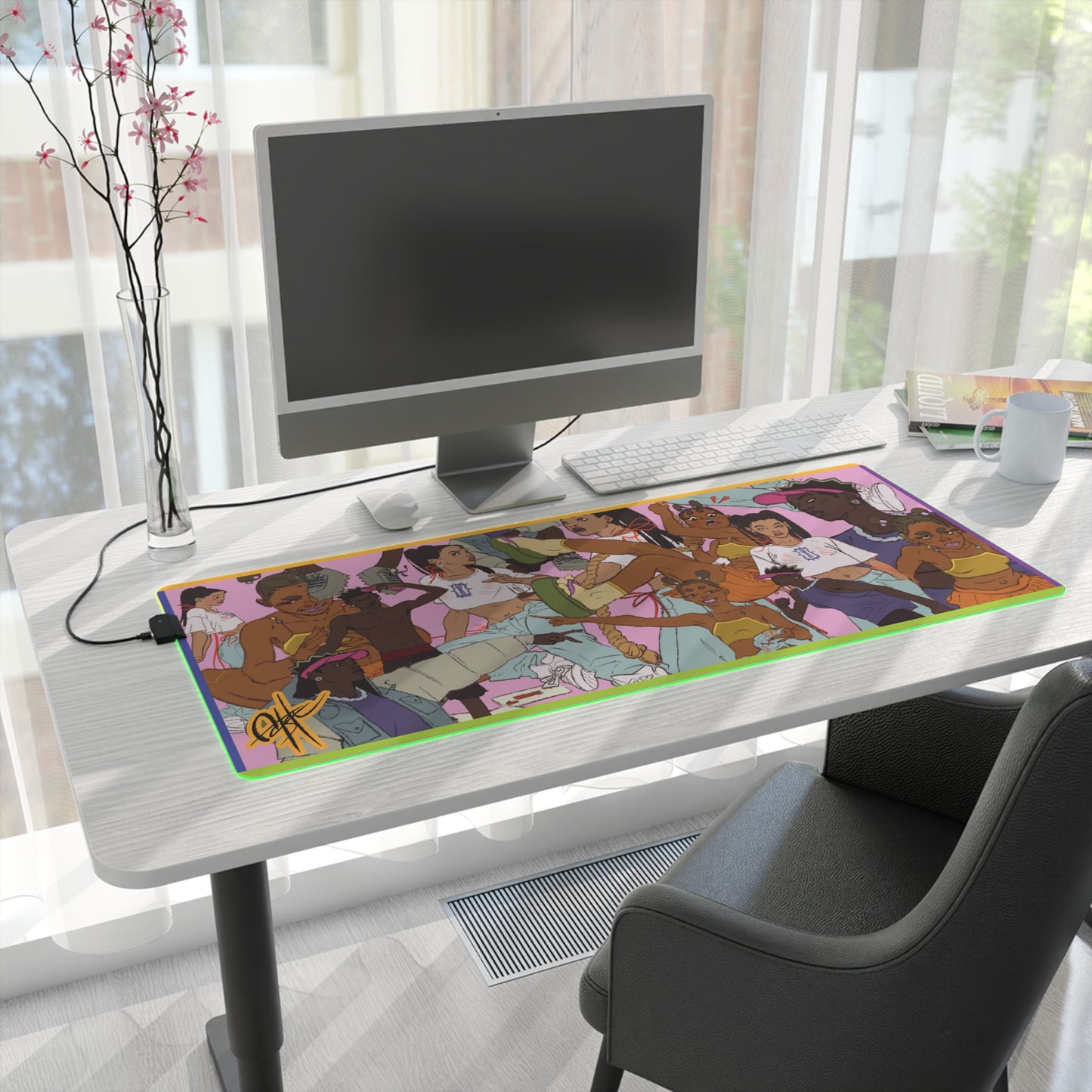 AQSLE Collection LED Gaming Mouse Pad