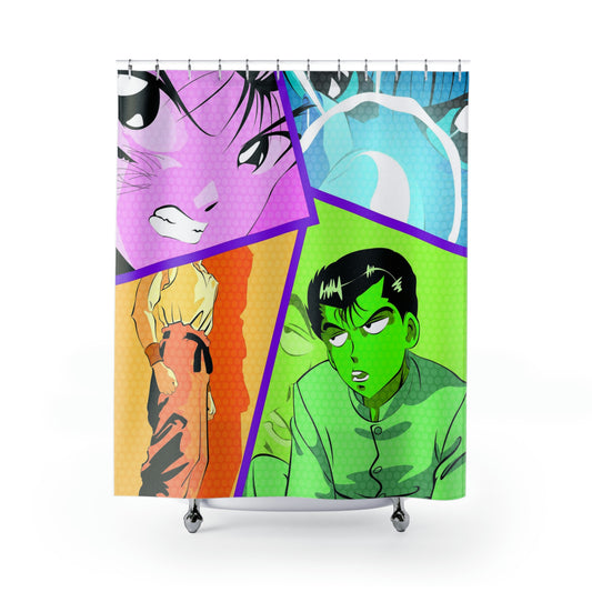 "YuYu" Shower Curtains