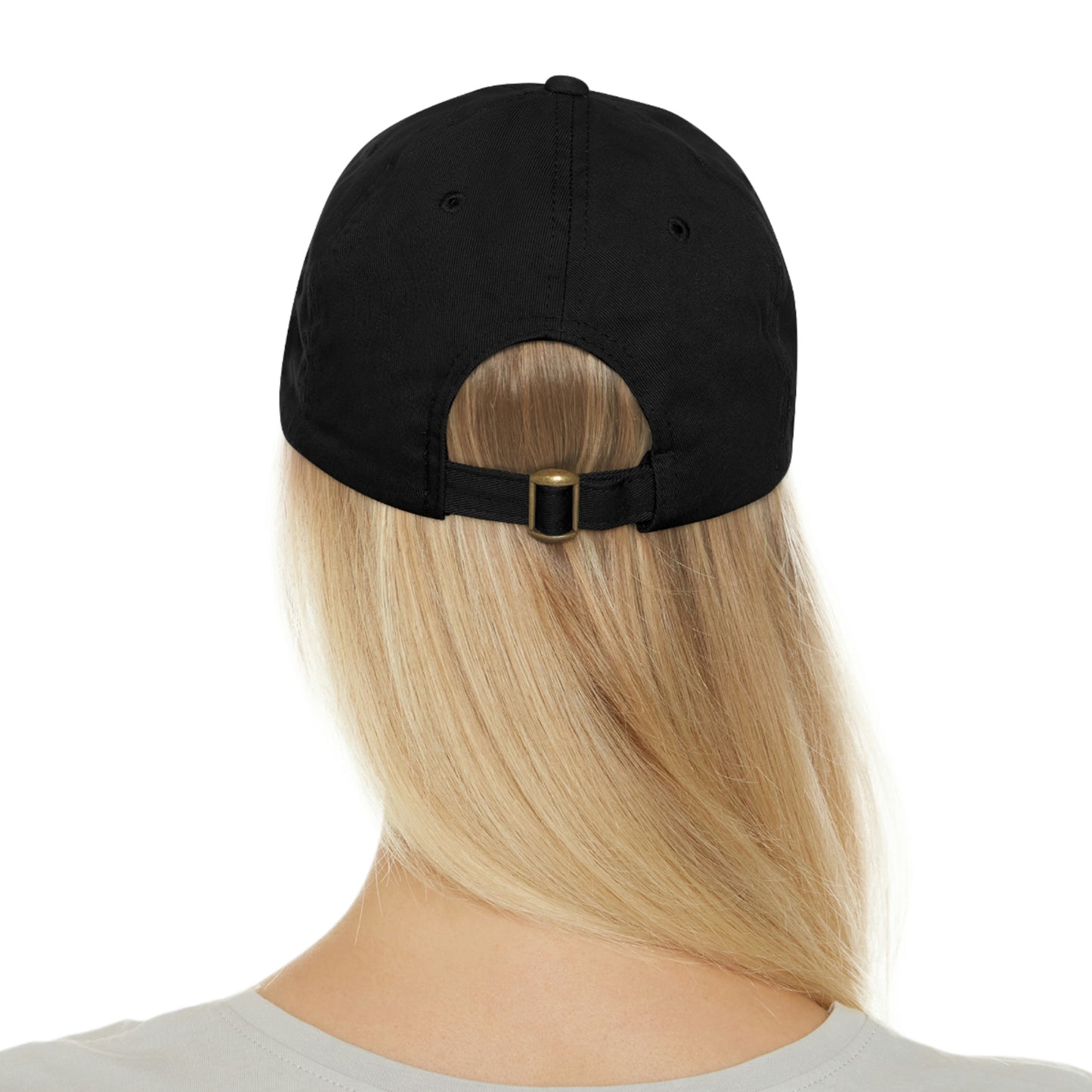 "Strategy" Dad Hat with Leather Patch