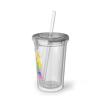 "Potted Progression" Suave Acrylic Cup