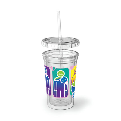 "Sticker" Suave Acrylic Cup