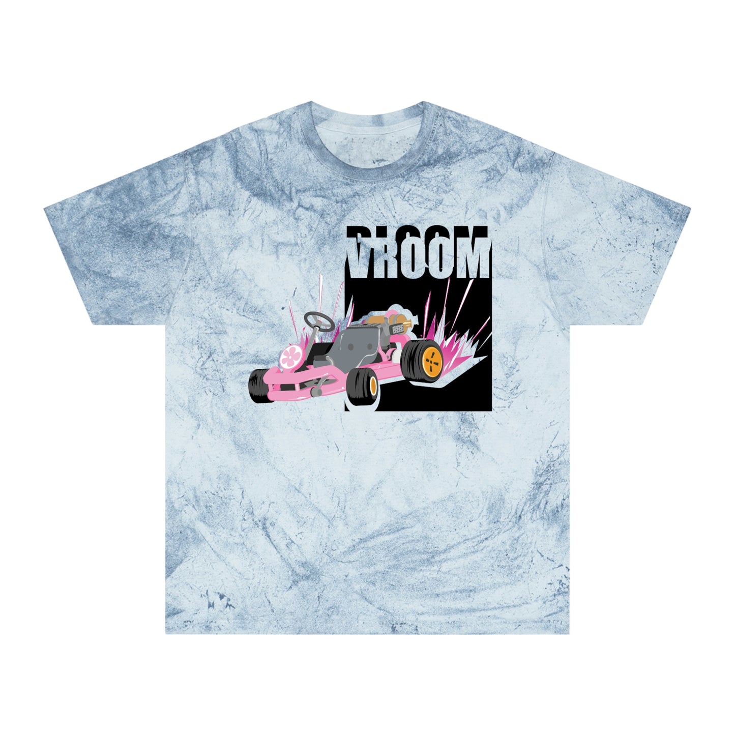 Vroom Bloom Tye dye T-Shirt