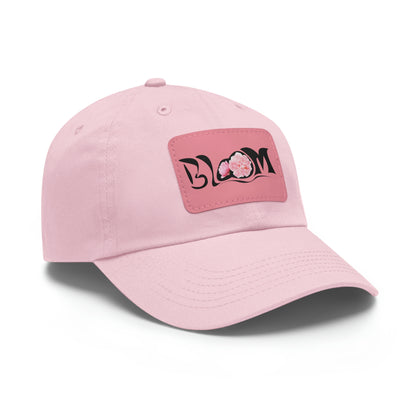 "Bloom" Dad Hat with Leather Patch