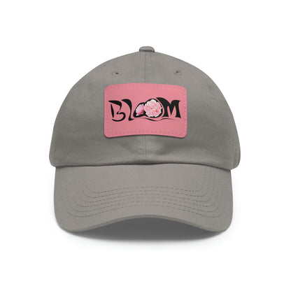 "Bloom" Dad Hat with Leather Patch