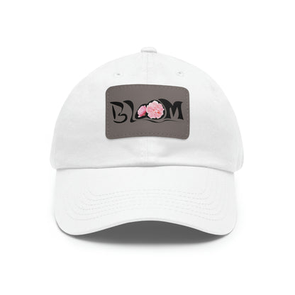 "Bloom" Dad Hat with Leather Patch