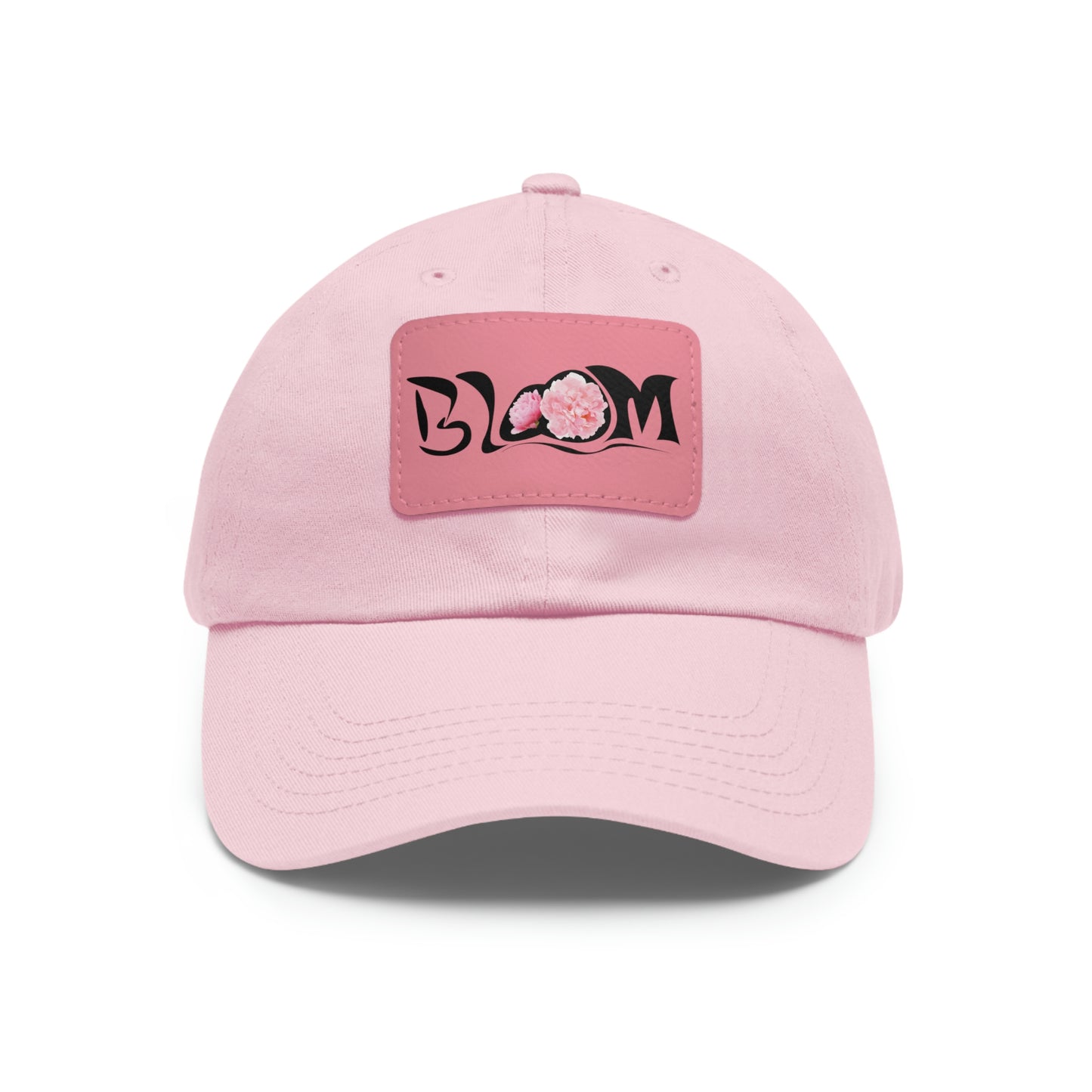 "Bloom" Dad Hat with Leather Patch