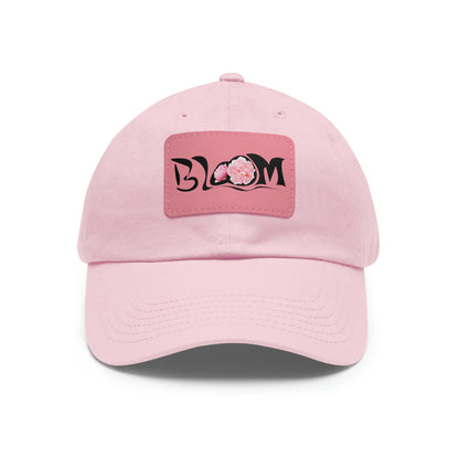 "Bloom" Dad Hat with Leather Patch