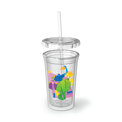 "Potted Progression" Suave Acrylic Cup