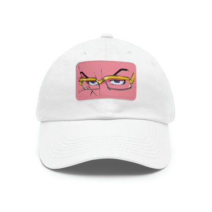 "Strategy" Dad Hat with Leather Patch